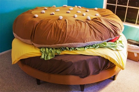 Cool  Beds on Lay In Your Hamburger Bed On Your Hamburger Phone  Of Course